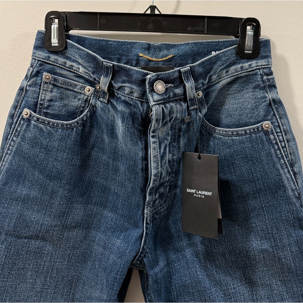 YSL Saint Laurent Blue Women  Jeans